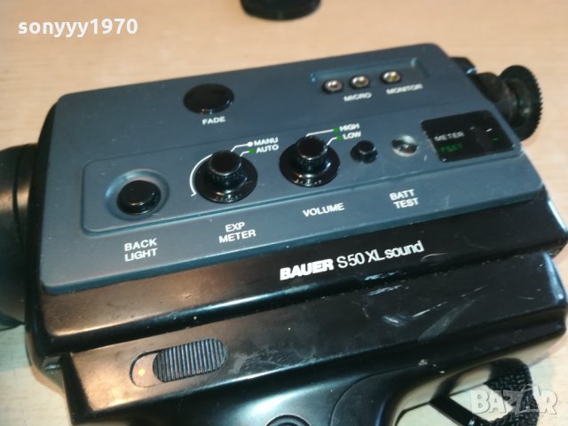 bauer s50xl sound made in japan-внос switzerland 0203211406, снимка 4 - Камери - 32013305