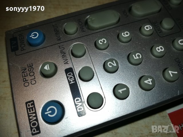 lg hdd/dvd recorder remote 0602211945, снимка 9 - Дистанционни - 31708441