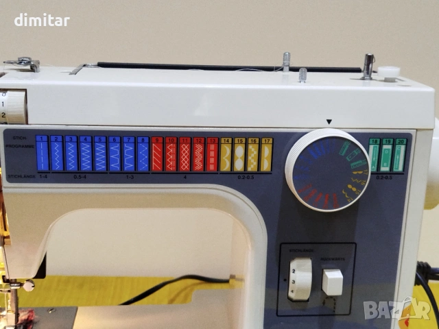 Метална шевна машина NECCHI 559, снимка 5 - Шевни машини - 54262718