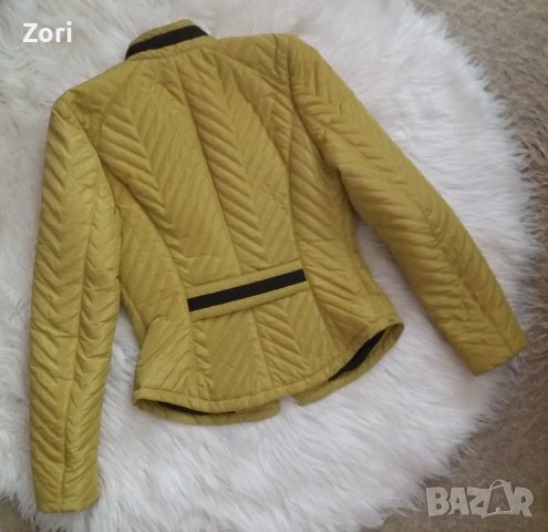 ЕЛЕГАНТНО и СТИЛНО яке в цвят горчица , снимка 4 - Якета - 42743339