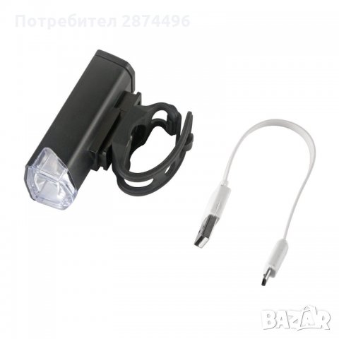 Лед фар за велосипед зареждащ се от USB, снимка 2 - Велосипеди - 30906047
