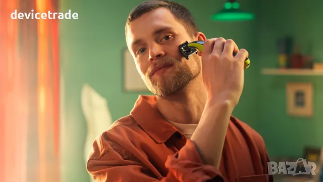 Акумулаторен хибриден уред за бръснене и подстригване на брада Philips OneBlade QP2724/30, снимка 3 - Електрически самобръсначки - 49982496