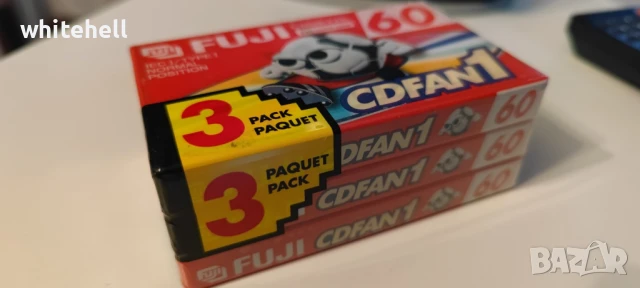 Аудио Касета Fuji CDFAN 1 60 IEC I TYPE I NORMAL POSITION, снимка 2 - Декове - 50906121