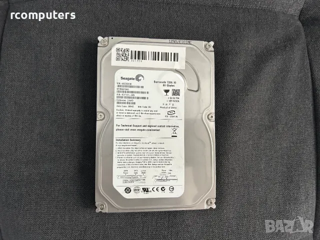 Хард диск Seagate 80GB SATA за компютър, снимка 1