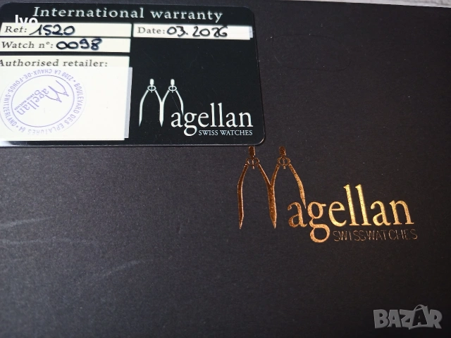 Швейцарски часовник Magellan 1520, снимка 6 - Мъжки - 54183827