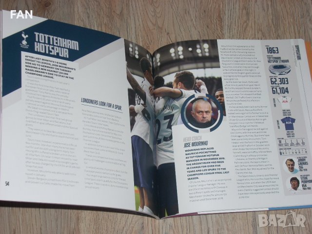 Оригинални футболни програми на БЪРНЛИ срещу ЛИВЪРПУЛ 2016 и ТОТНЪМ ХОТСПЪР 2020 г., снимка 9 - Фен артикули - 29988207