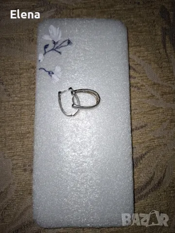 сребърни обеци,печат 925