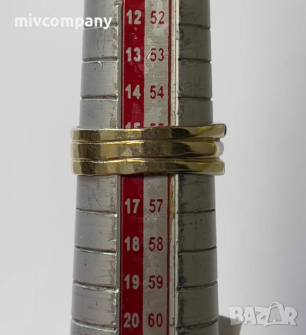 Златен пръстен 3.96гр., снимка 5 - Пръстени - 48804018