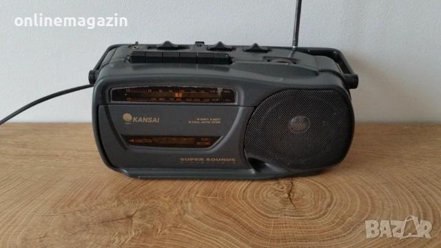 Касетофон  KANSAI с една колонка 