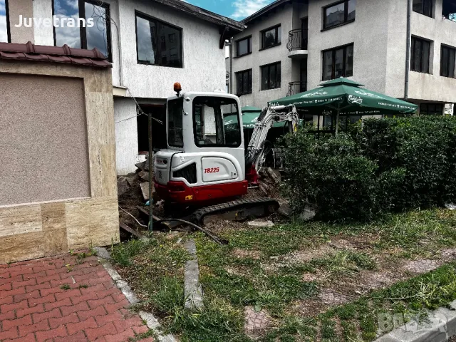 Услуги с Мини багер 2.5 тона и 1.9 тона, снимка 9 - Индустриална техника - 44032651