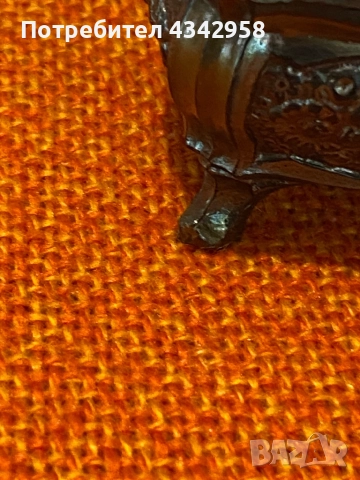 Метална ретро кутия за бижута. Германия , снимка 5 - Антикварни и старинни предмети - 51548589