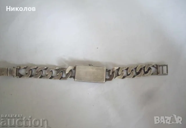 ROEN 100 ГОДИШЕН СРЕБЪРЕН ШВЕЙЦАРСКИ ЧАСОВНИК, снимка 3 - Мъжки - 55898079
