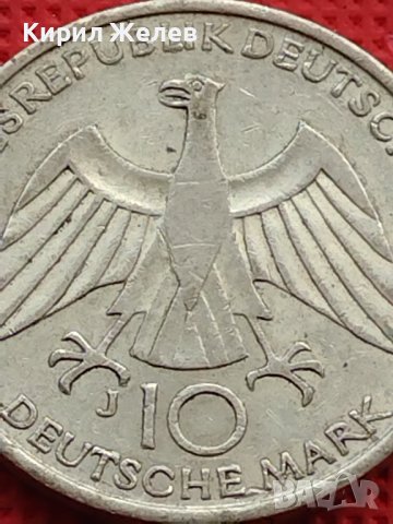 Сребърна монета 10 Дойче марка 1972г. Олимпийски игри Мюнхен 39616, снимка 4 - Нумизматика и бонистика - 42756458