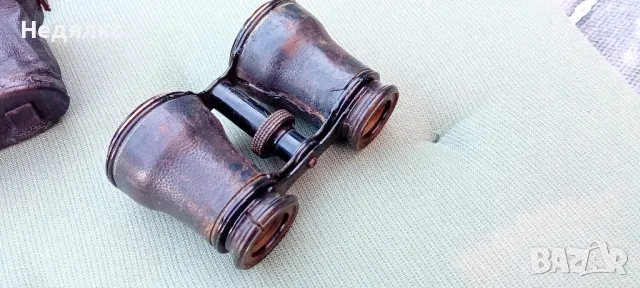 Немски бинокъл с калъф,ПСВ,1915г, снимка 5 - Антикварни и старинни предмети - 48743588