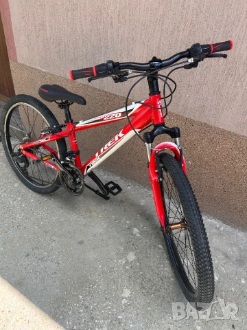 Алуминиев детски велосипед Trek 24 цола, снимка 2 - Велосипеди - 50665103