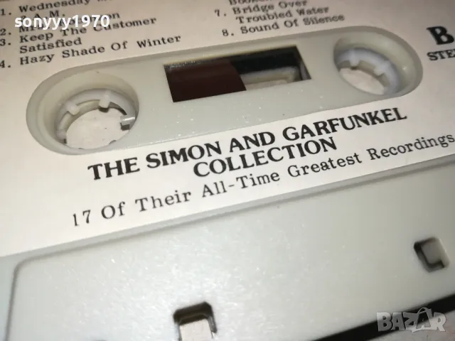 THE SIMON AND GARFUNKEL-ORIGINAL TAPE 2312241713, снимка 11 - Аудио касети - 48443839