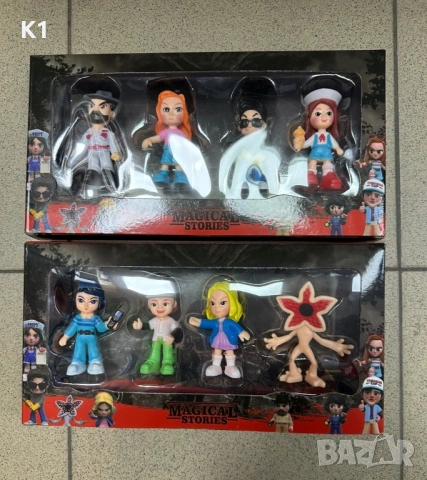 Комплект 4 фигурки Stranger Things 2 модела