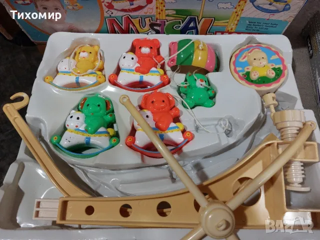 Музикална въртележка , снимка 2 - Музикални играчки - 49425457
