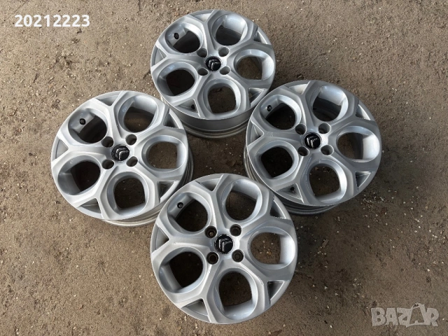4 броя алуминиеви джанти за Citroen C3,C3 Picasso,C3 Aircross,DS3 16, снимка 4 - Гуми и джанти - 54243941
