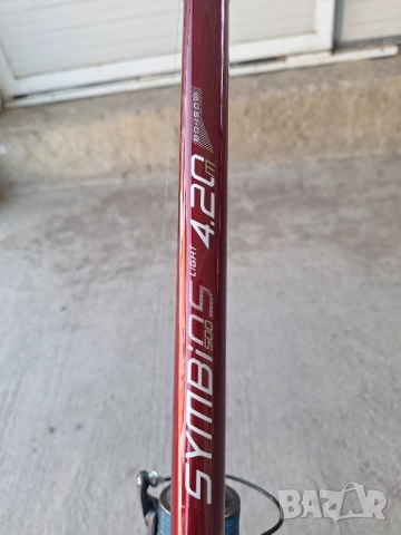 въдица symbios 4,20m + макара FL6000 feeder wind, снимка 3 - Въдици - 51574698