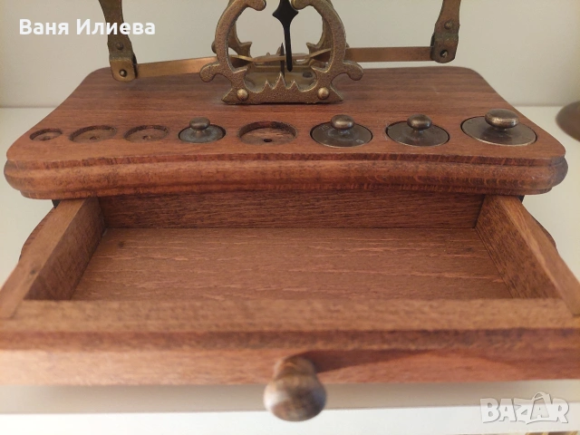 Везна , снимка 5 - Антикварни и старинни предмети - 53943751