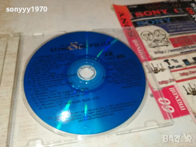 STING & THE POLICE CD 0708251135, снимка 13 - CD дискове - 51283708