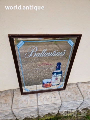 Прекрасно антикварно рекламно огледало , снимка 7 - Антикварни и старинни предмети - 53210445