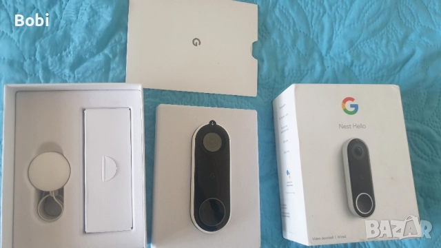 Смарт Видео Звънец Google Nest Hello Doorbell, снимка 8 - Комплекти за видеонаблюдение - 51890364