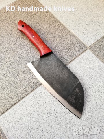 Кухненски СЕТ ръчно изработен от KD handmade knives ловни ножове, снимка 4 - Други - 33755251