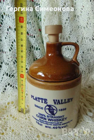 Оригинално порцеланово шише от уиски, снимка 6 - Други - 47344784