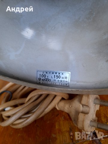 Стара настолна лампа #2, снимка 7 - Антикварни и старинни предмети - 37097404