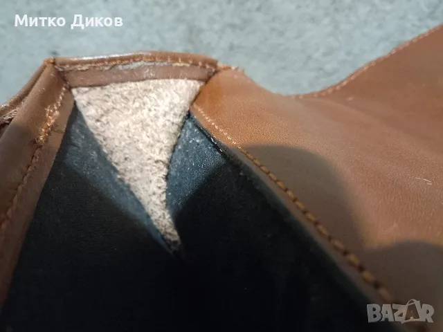 чанта естествена кожа през рамо и за ръка отлична а ключ 40х30х12см, снимка 9 - Чанти - 56182237