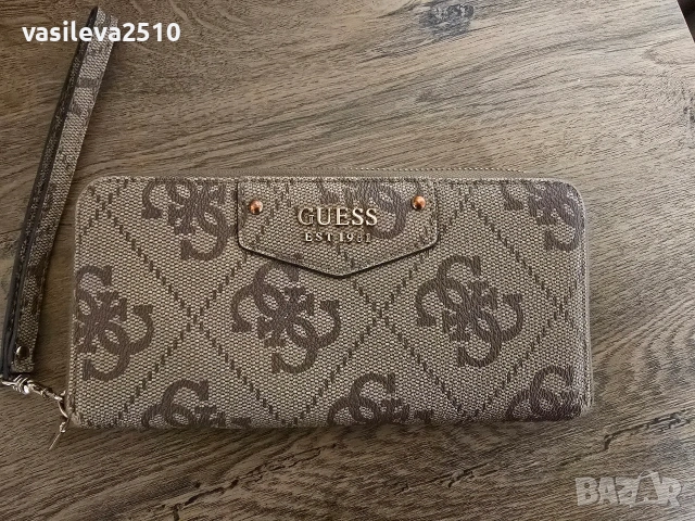Guess оригинално дамско портмоне , снимка 4 - Портфейли, портмонета - 53893021