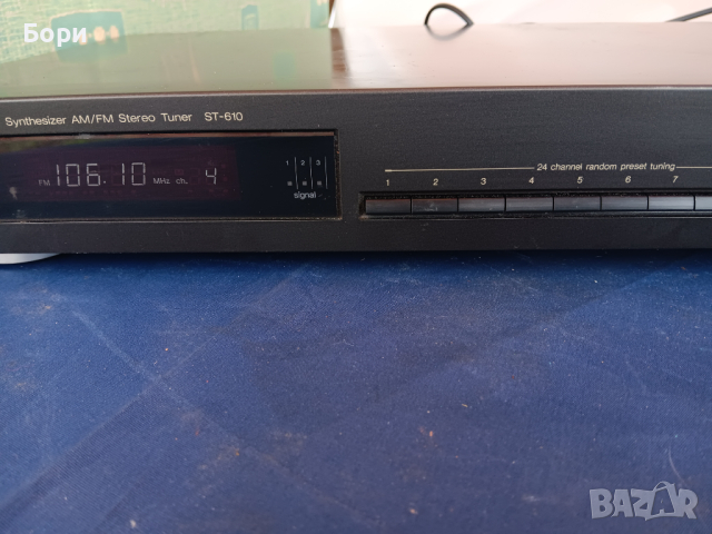 Technics ST-610 Стерео тунер , снимка 3 - Радиокасетофони, транзистори - 44589409