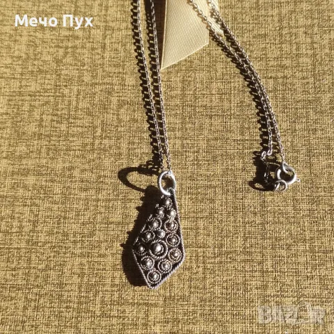 Стар сребърен синджир (330), снимка 2 - Колиета, медальони, синджири - 49051487