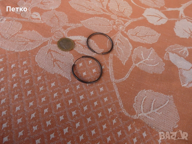 Автентични възрожденски сребърни  обеци, снимка 6 - Антикварни и старинни предмети - 53129769