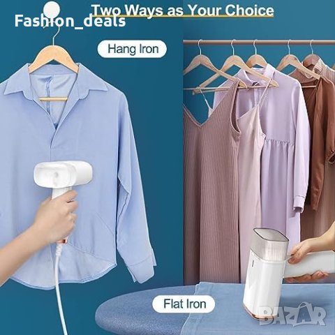 Нов Уред за пара дрехи бързо гладене Параход Стиймър Ютия пътуване, снимка 3 - Ютии - 42185468