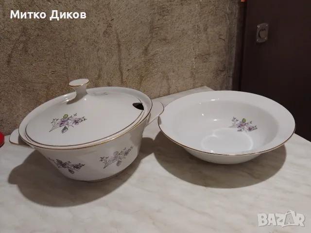 Супник и голяма купа на Китка Нови пазар  нови от соца