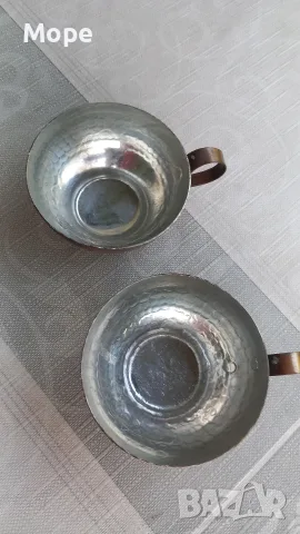 Медни чаши с дръжка, снимка 5 - Антикварни и старинни предмети - 47394874