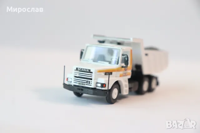 KIBRI H0 1/87 SCANIA САМОСВАЛ КАМИОН ТИР МОДЕЛ, снимка 9 - Колекции - 50142835