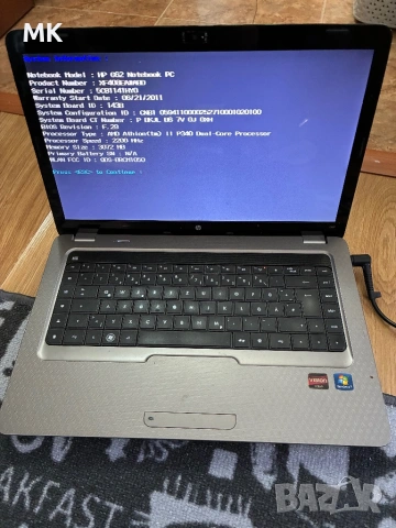 Лаптоп HP G62-b56SG