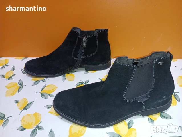 Tom Tailor N 44 кожени обувки - 22 лв