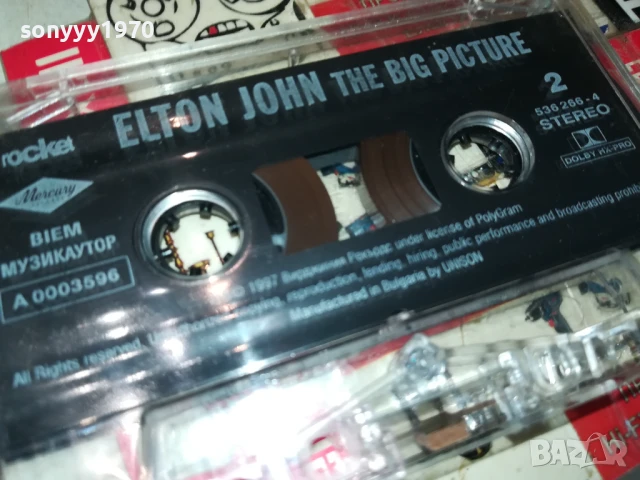 ELTON JOHN-ORIGINAL TAPE 2207251643, снимка 4 - Аудио касети - 51106645