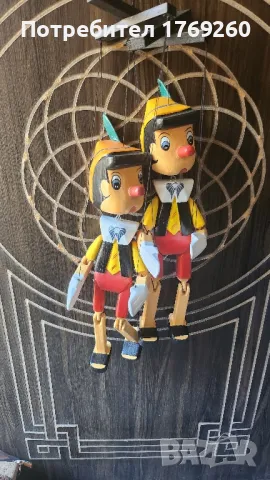 Продавам дървена марионетка Пинокио!, снимка 1