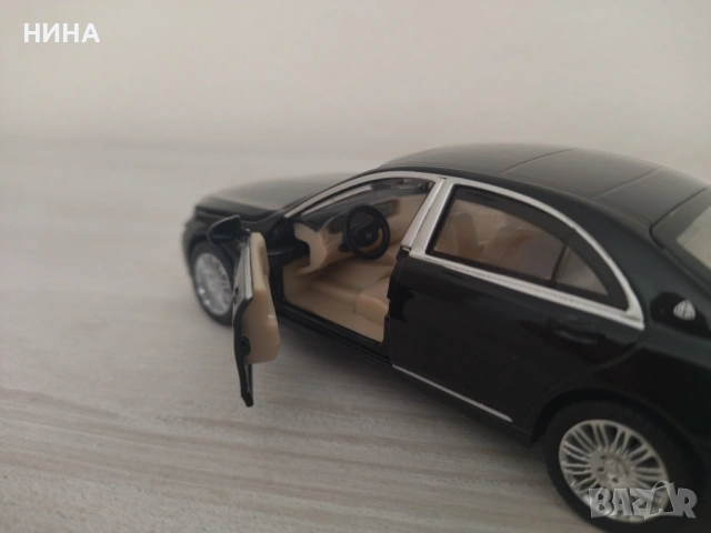 Метална количка Mercedes- Benz S 600 !!!, снимка 3 - Колекции - 53046051