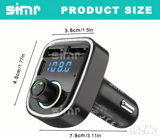 Bluetooth трансмитер, снимка 2 - Аксесоари и консумативи - 53320973