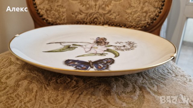 Arzberg, Авторска чиния за стена, 1960г Подписана., снимка 3 - Чинии - 32126334