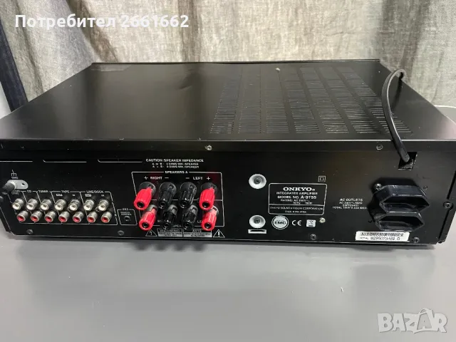 Усилвател ONKYO 160w, снимка 3 - Ресийвъри, усилватели, смесителни пултове - 48338274
