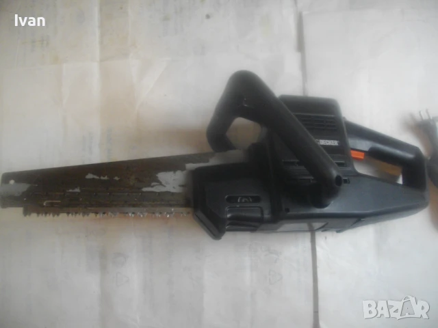 Ел. тандемен трион за рязане на тухли и газобетон Итонг 1020W 3300/min Black Decker Нож рязане 225мм, снимка 1