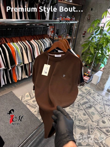 Мъжки памучни тениски emporio armani Burberry Hermes Calvin Klein , снимка 5 - Тениски - 54016051